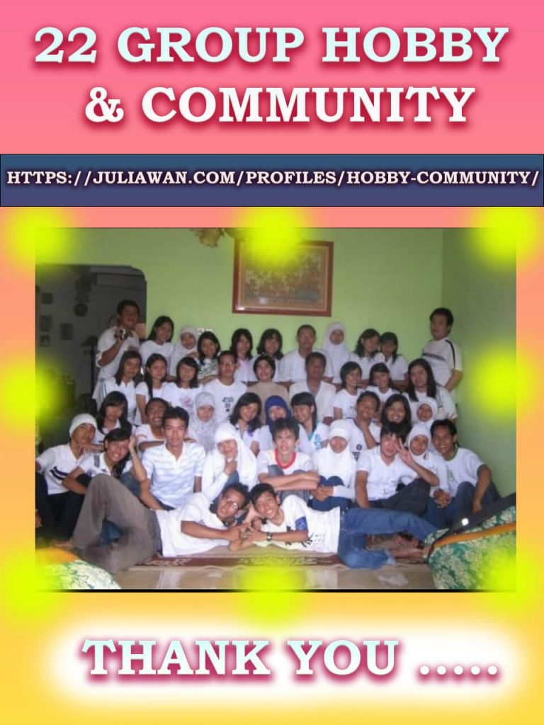 22 Group Hobby & Community SMAN 1 Juliawan Chandra Wijaya